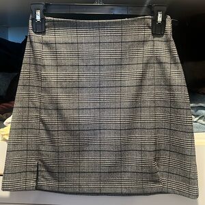 John Galt Brandy Melville school girl mini skirt